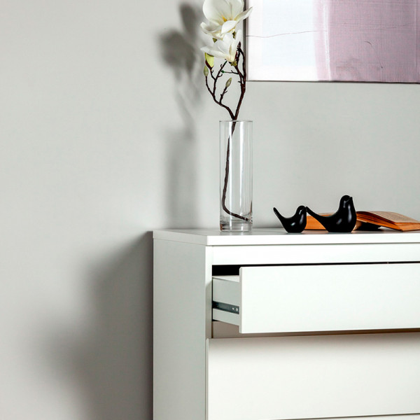 Комод "Кастор" 3 ящика (белый) Комод "Кастор" 3 ящика (белый)