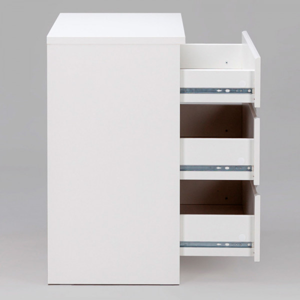 Комод "Кастор" 3 ящика (белый) Комод "Кастор" 3 ящика (белый)