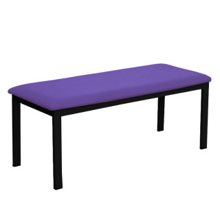 Банкетка без спинки (120х36 см) кзам фиолетовый
