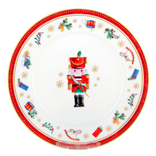 Тарелка десертная 19см YQ25001 Щелкунчик и мышиный король