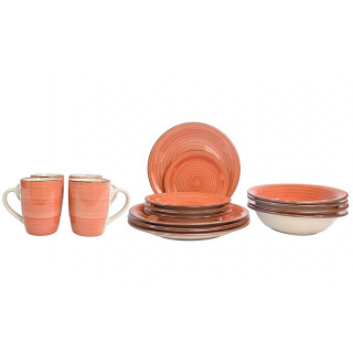 Набор посуды 16pcs-S28 16 предметов (12 тарелок+ 4 кружки)