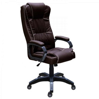Кресло "Мажор" (тёмно-коричневый, ДДС - бежевый)