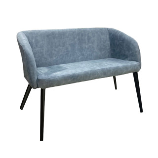 Кресло "Лаури" 2-х местный (гобелен серый)