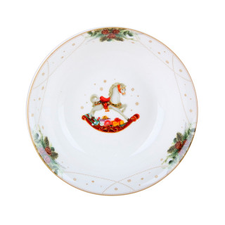 Тарелка обеденная 26.5см HD25022 Новогоднее волшебство