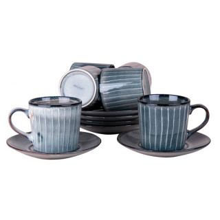 Чайный набор 6/12 200мл п/у Gray 6925