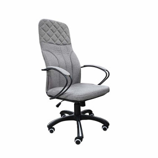 Кресло Филадельфия (гоб.stock подл.металл.№10 с накл., крест.пл.d416/680/700, кол JL) JUKON8