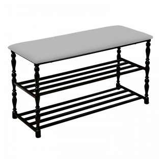 Подставка для обуви с м.эл. вальц/труба кзам М40 серый