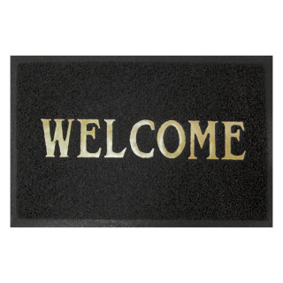 Коврик "Welcome" coil mat 60х90 см (чёрный)