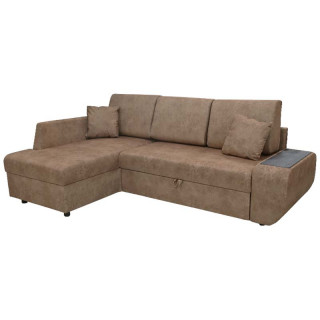 Диван угловой 074 УД МК левый бежевый (Dakota beige)