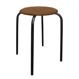 Табурет №3 круглый (коричневый)