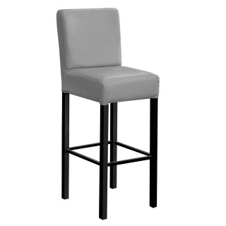 Стул барный "Стэн" (гоб/кзам) серый гобелен