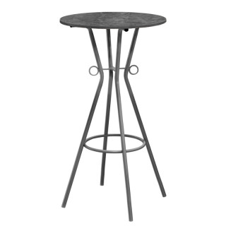 Стол барный "Верди" (цв.каркас D-600 столешница 16 мм цв.Люкс) Бетон темный Стол барный "Верди" (цв.каркас D-600 столешница 16 мм цв.Люкс) Бетон темный