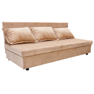 Диван Vega "3" эконом (с подушками) Caramel