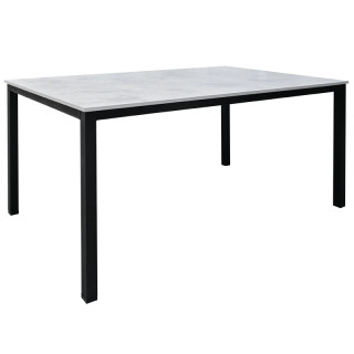 Стол прямой каркас тр.40*40 (1400*800 столешница 16 мм) бетон серый