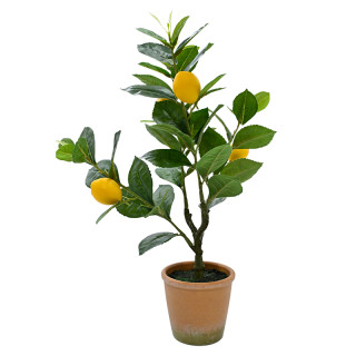 Искусственное растение "Лимонное дерево" 46 см