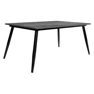 Стол Мадлен (1600*800 столешница 16 мм цв.Люкс) бетон темный