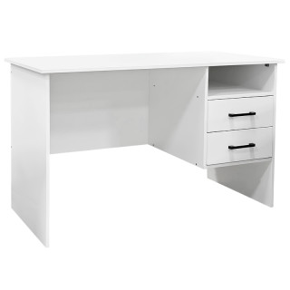Кул-107 Стол однотумбовый с ящиками  1200*600*750 Н цв. белый