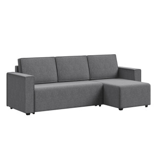 Диван угловой "Норд лайт" (Мальмо серый)