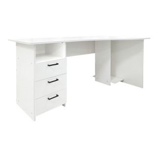 Стол эргономичный КУЛ 004, 1600х970х750, белый