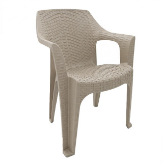 Стул пластик PLASTİK BERLİN KOLTUK (бежевый)