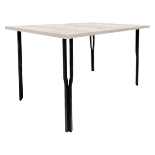 Стол Y-образн.каркас (1200*800 столешница F цв.Люкс) дуб крафт белый Стол Y-образн.каркас (1200*800 столешница F цв.Люкс) дуб крафт белый