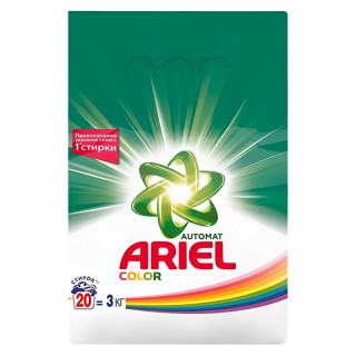 Порошок ARIEL Автомат СМС для цветного 3 кг