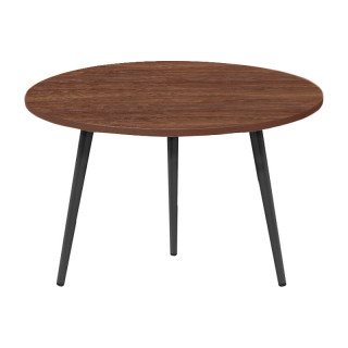 Стол журнальный с ножк.мет.конус..40см (D-600 столешница 16 мм цв.Люкс) винтаж морское дерево