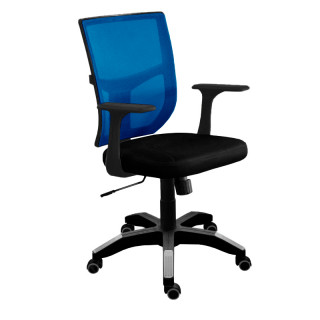 Кресло мод.М-16 (разн.цв.) (сид.ортопед, из кус.сетки) подл.пл.Г-17,крест.пл.d416/670-1/680 м/п, JL