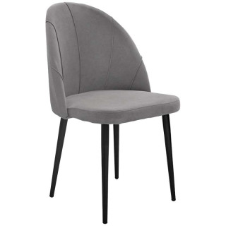 Стул "Джули" (спинка пласт., цв.каркас, Афродита 27)