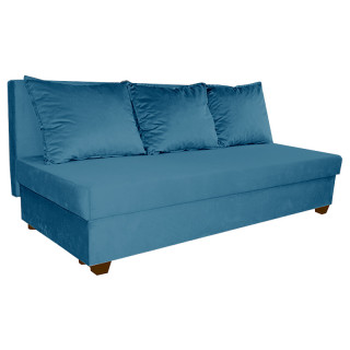 Диван Vega Plus "3" гоб.stock (с подушками) (ZW) синий